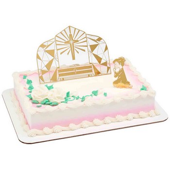 Religious Cake and Cupcake Toppers