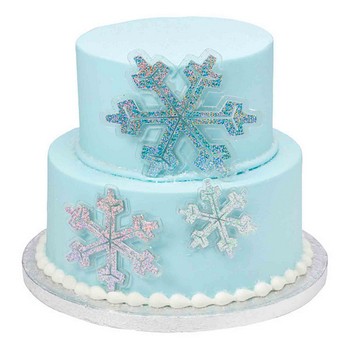 Winter Cake and Cupcake Toppers