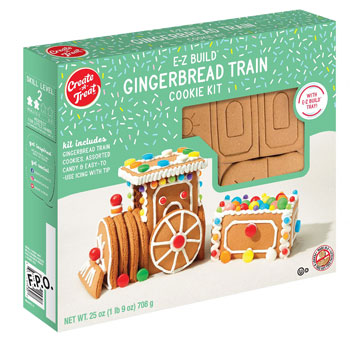 Premade Gingerbread House Kits and Cookie Kits