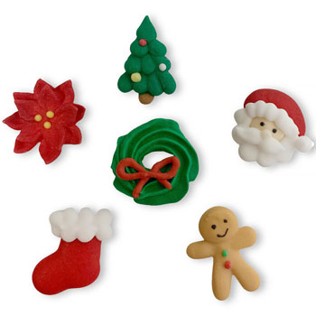 Christmas Icing Decorations