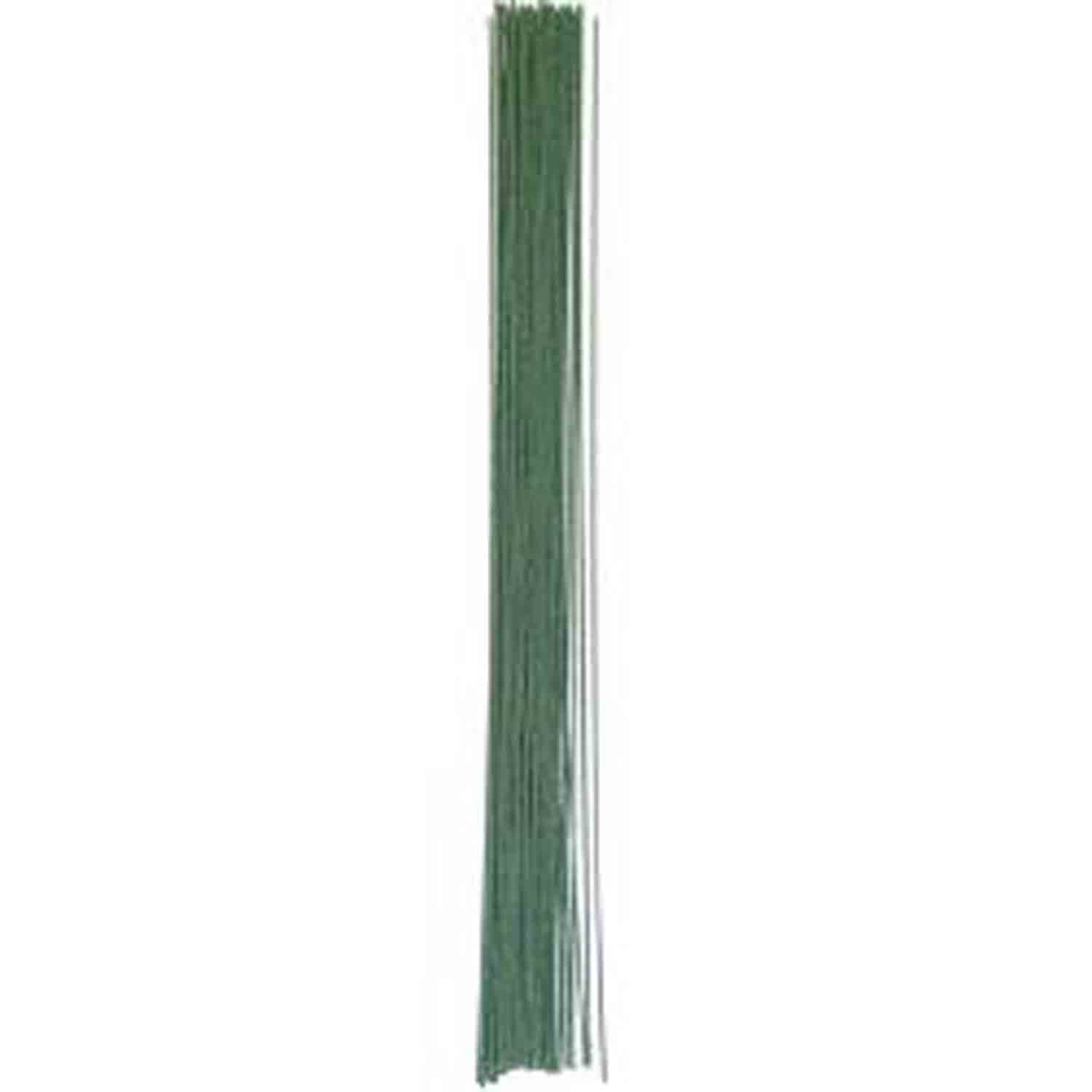Paper Covered Floral Wire 18 Gauge Nile Green