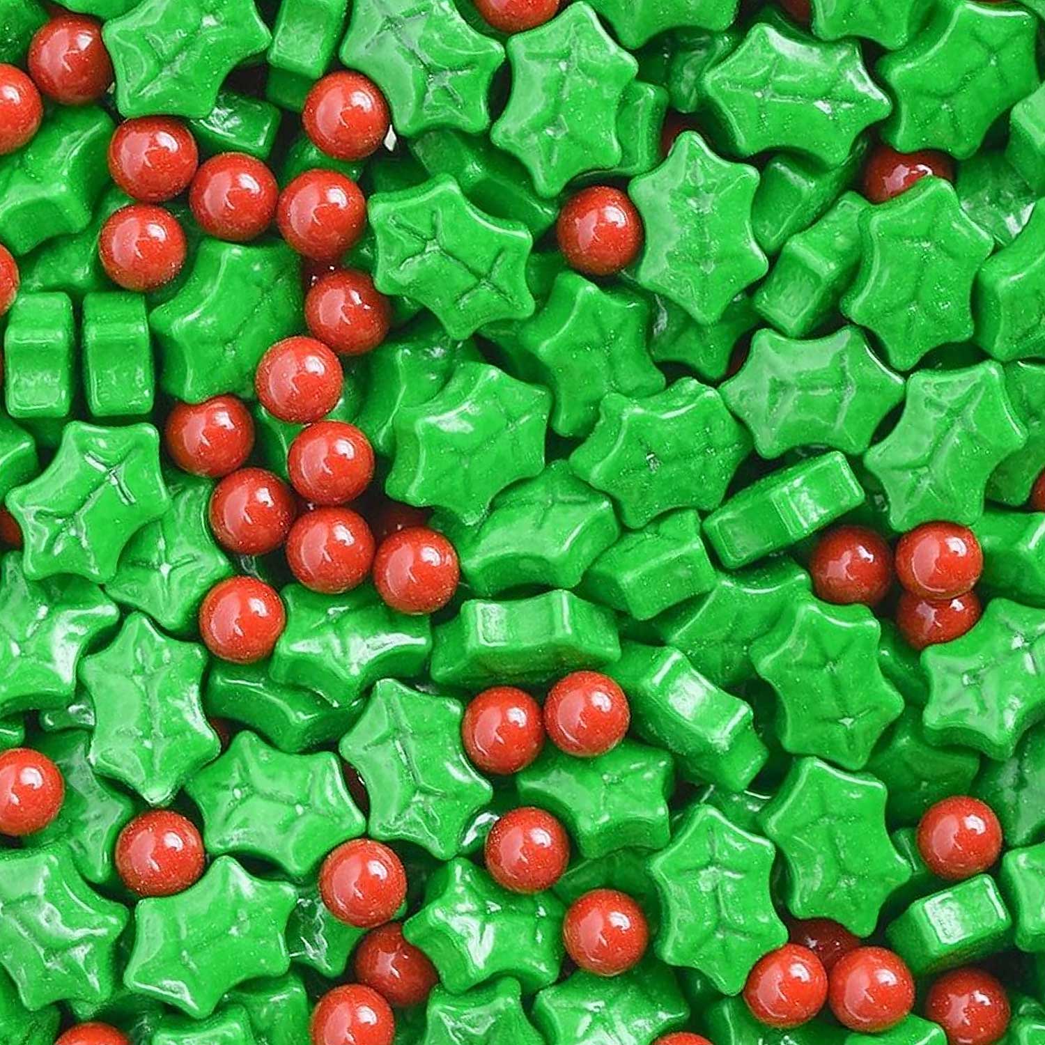 Holly Berry Red Edible Glitter