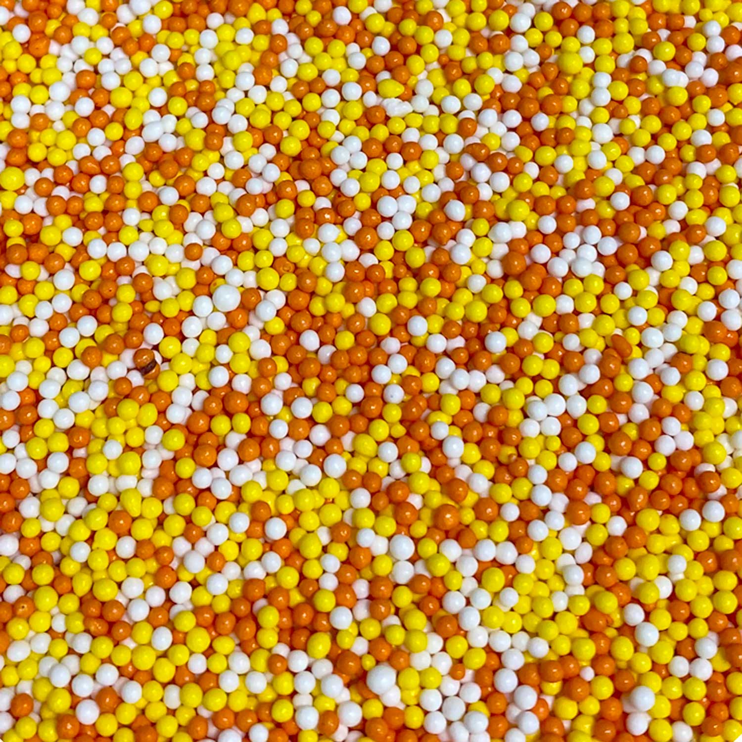 Candy Corn Nonpareil Sprinkle Mix