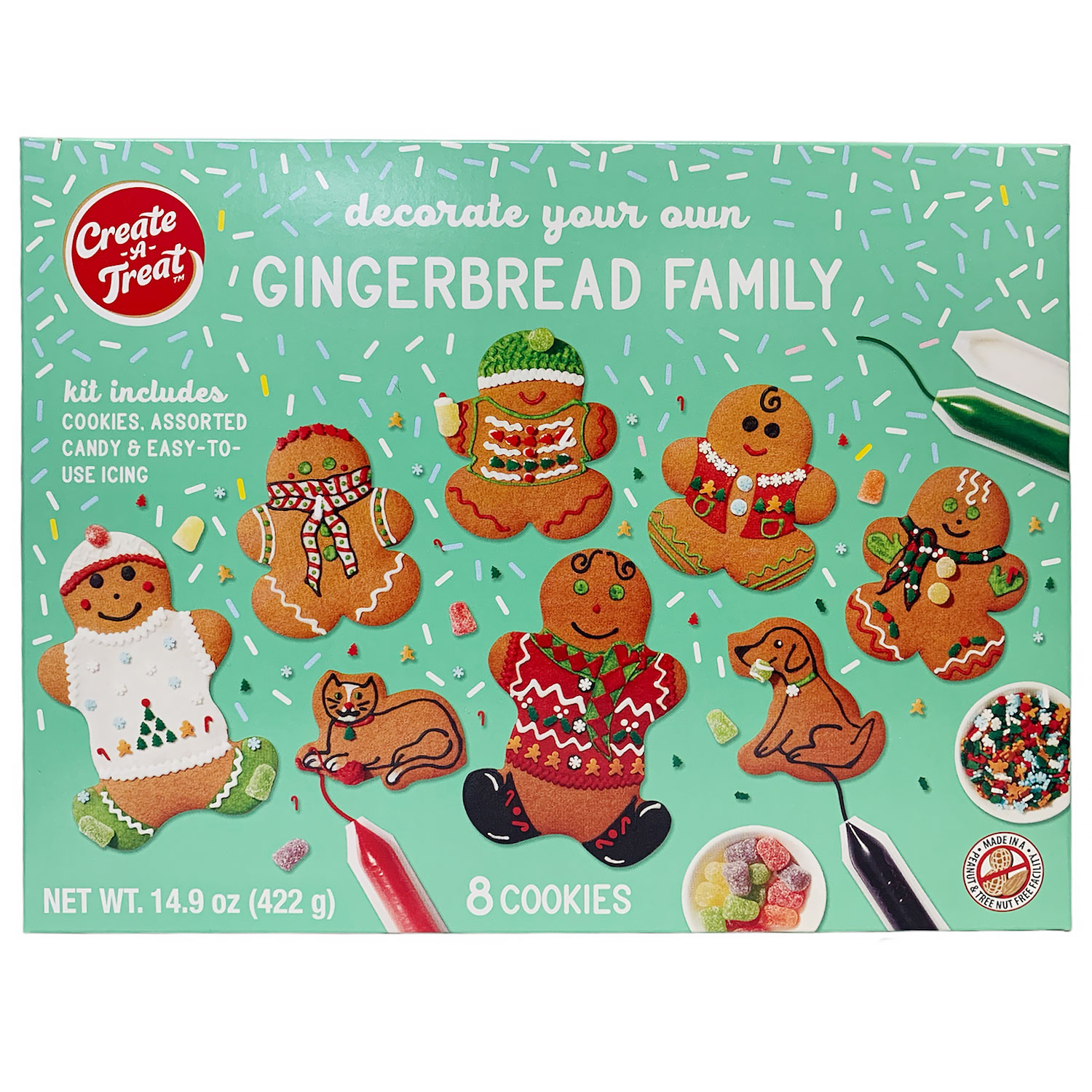 Shop Christmas Loaf Pan Kit: Gingerbread Man Loaf Pans with Bags