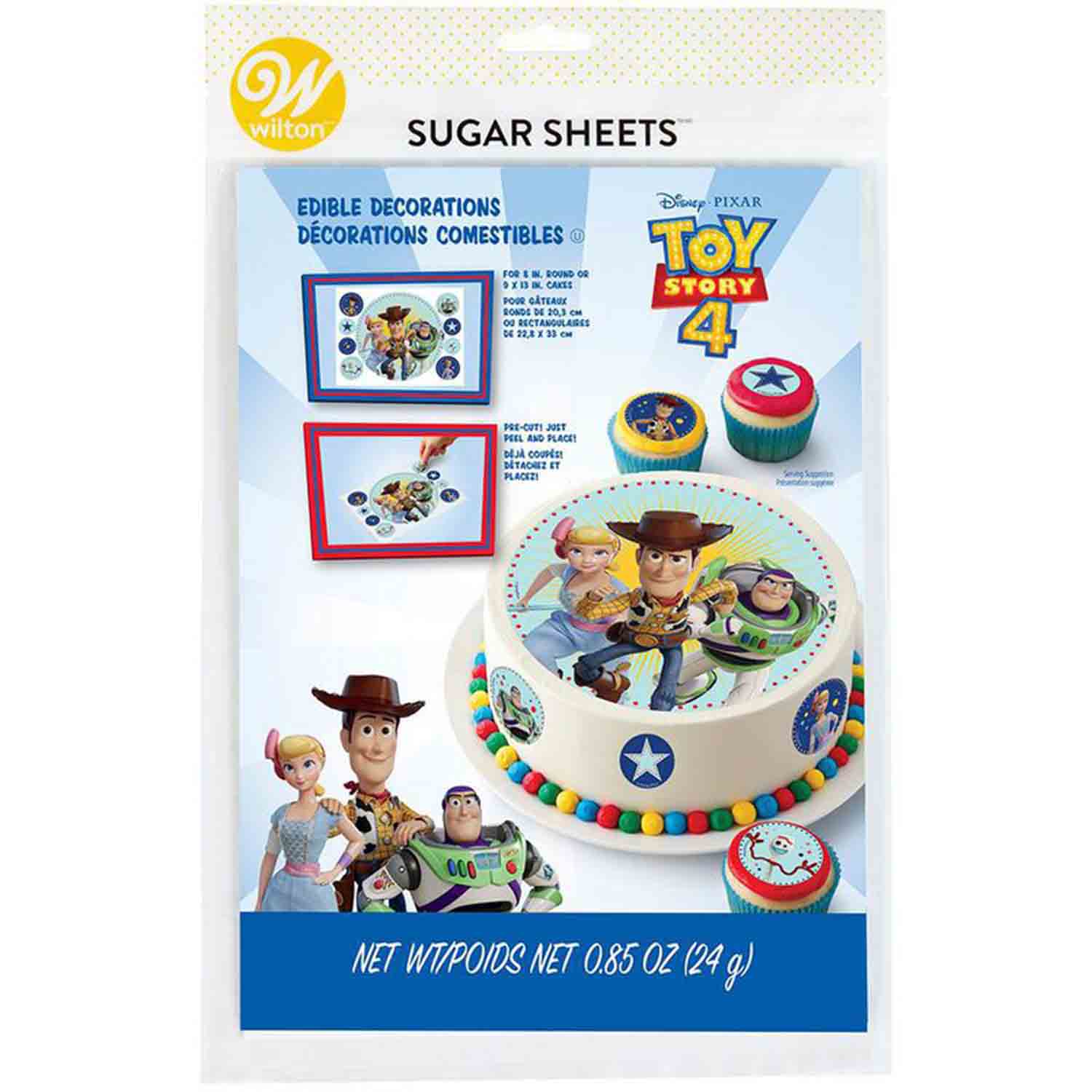 Toy Story 4 Sugar Sheets 703 0013 Country Kitchen Sweetart