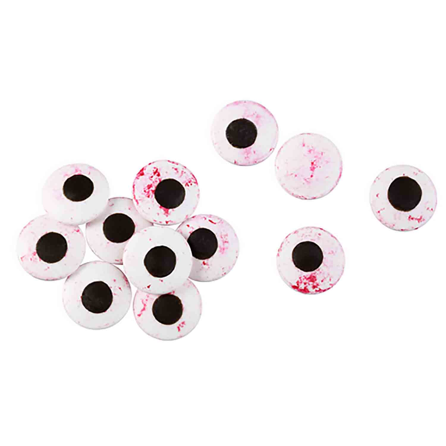 Wilton Red Vein Eyeballs Candy - 24 count, 1 oz packet