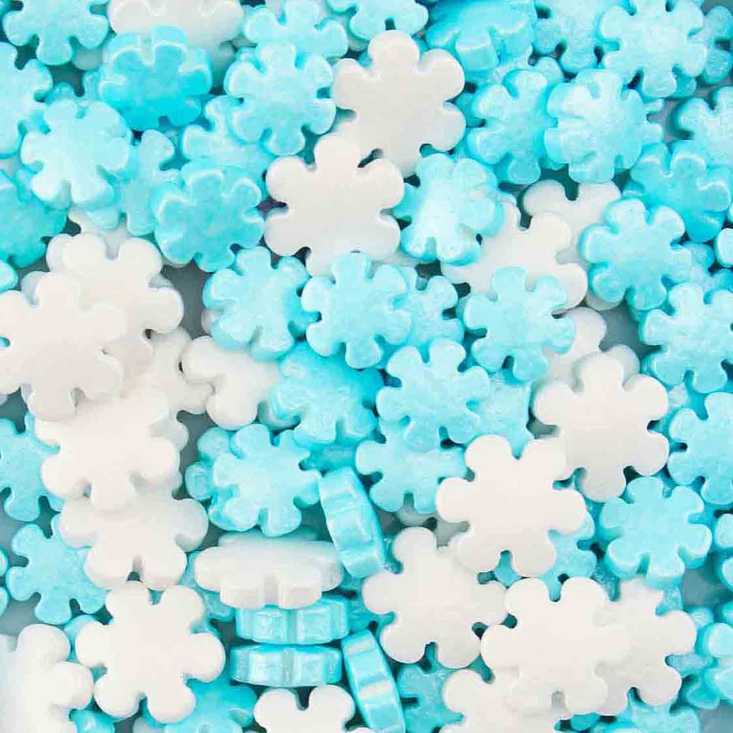 Wilton 4 oz Pearlized Snowflake Sprinkles Mix