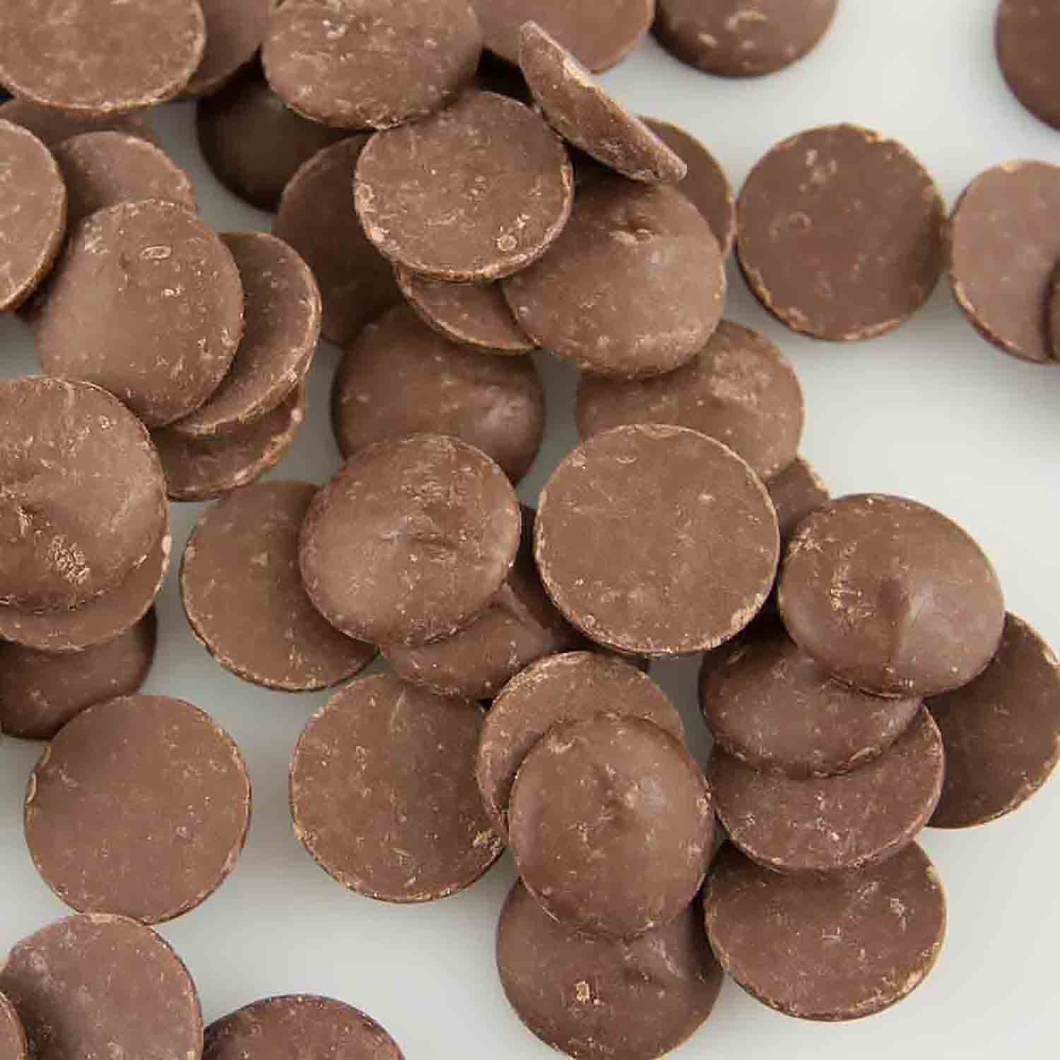 Merckens Chocolate Wafers - Cocoa Lite Milk Chocolate Melts