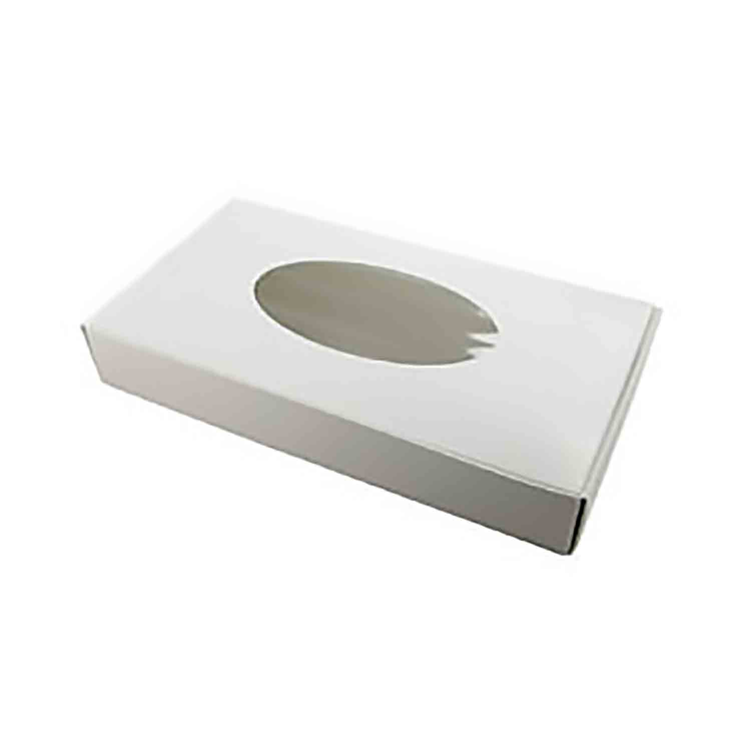 1/2 lb White Candy Box with Window