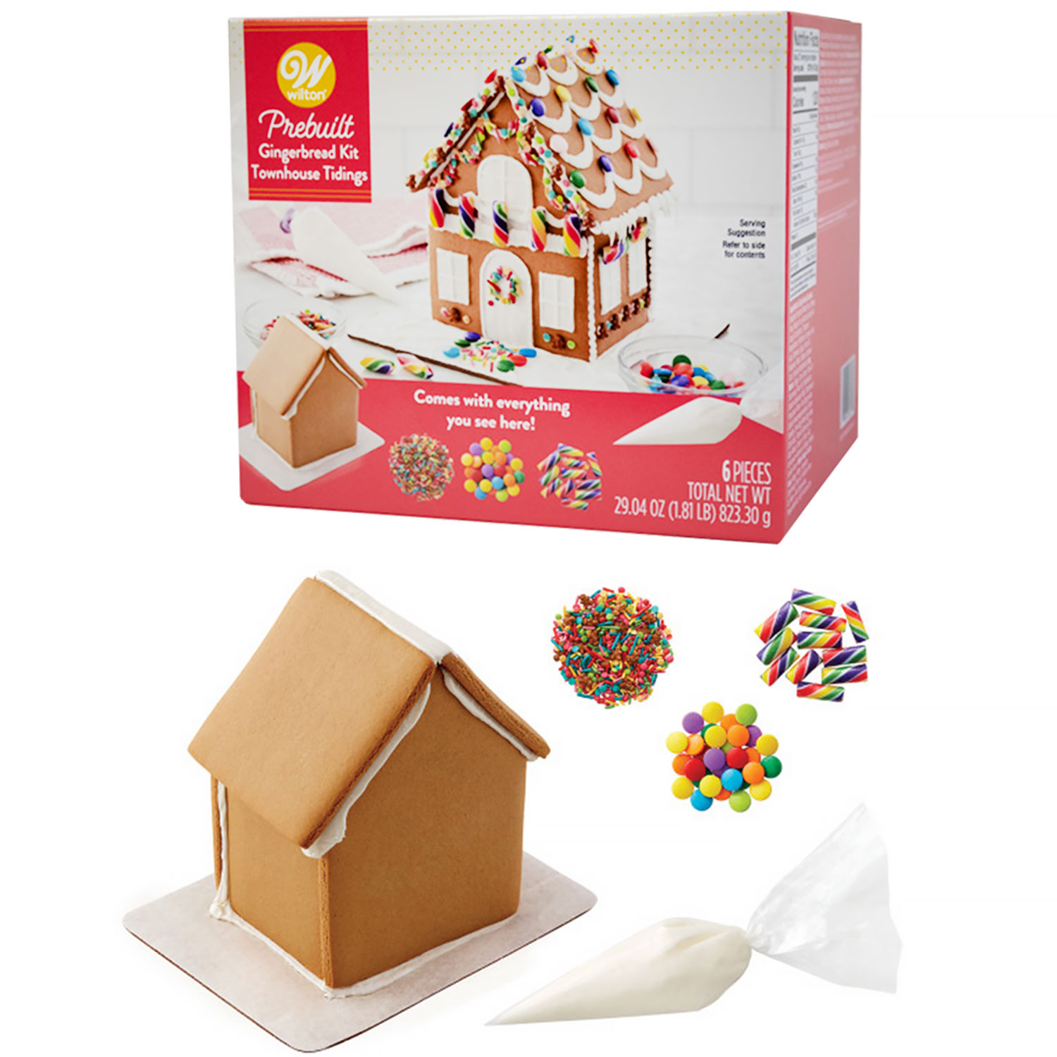 Wilton Preassembled Gingerbread House Kit