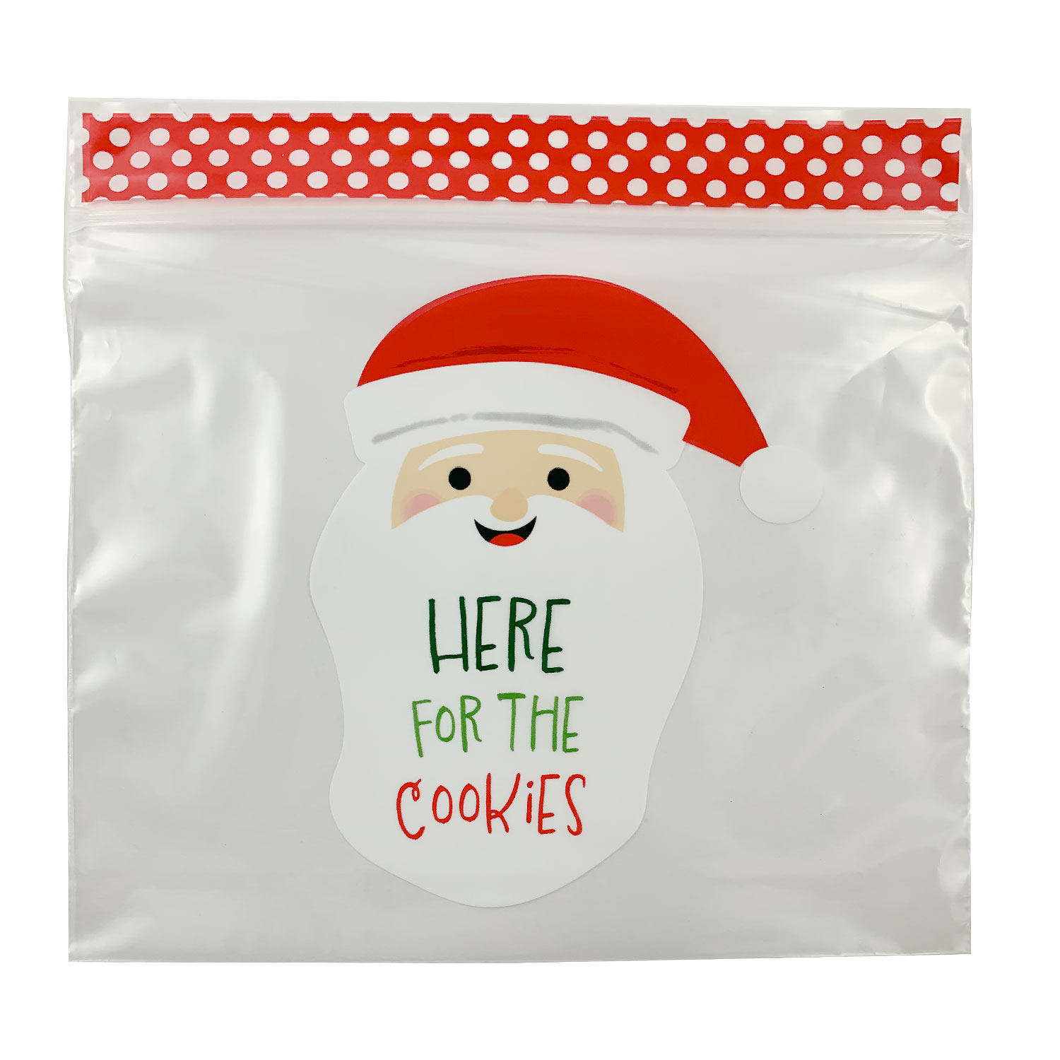 Christmas Cookies Resealable Treat Bags