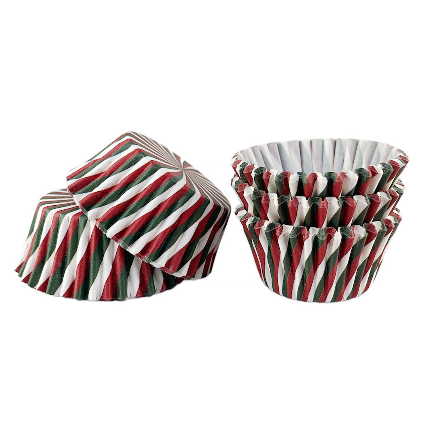 Holiday Stripes Candy Cups