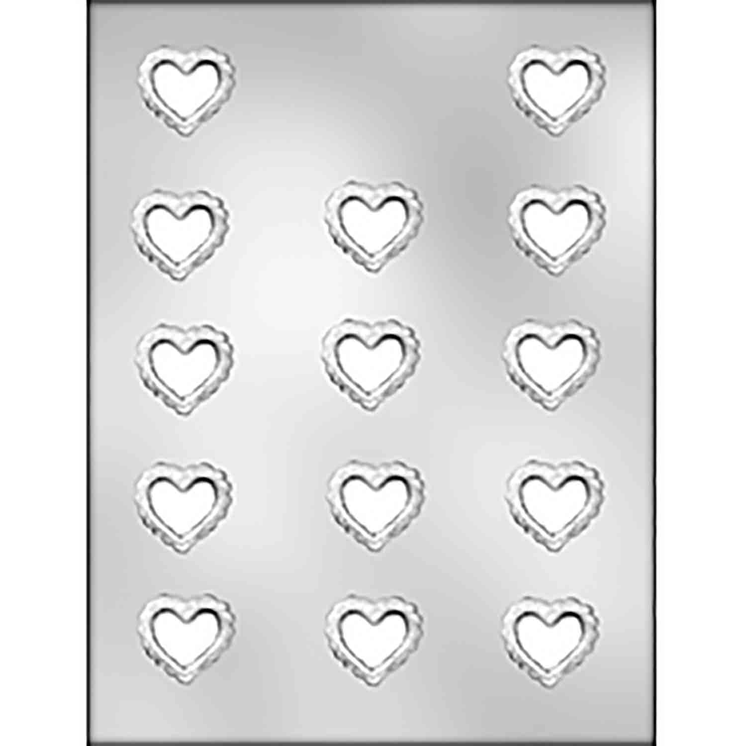 Filigree Heart Chocolate Mold CK Products 1