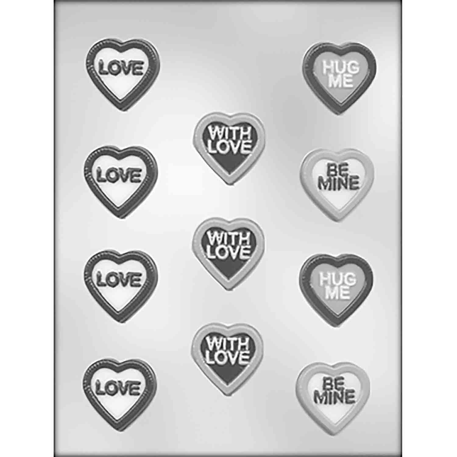 Heart Silicone Candy Mold - R&M International