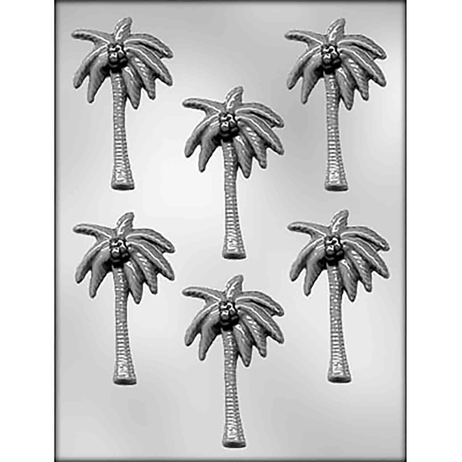 Palm Tree Chocolate Candy Mold  Silicone Palm Tree Mold for Cake  Decorating, Cupcake Toppers, Gummies - Sweets & Treats™