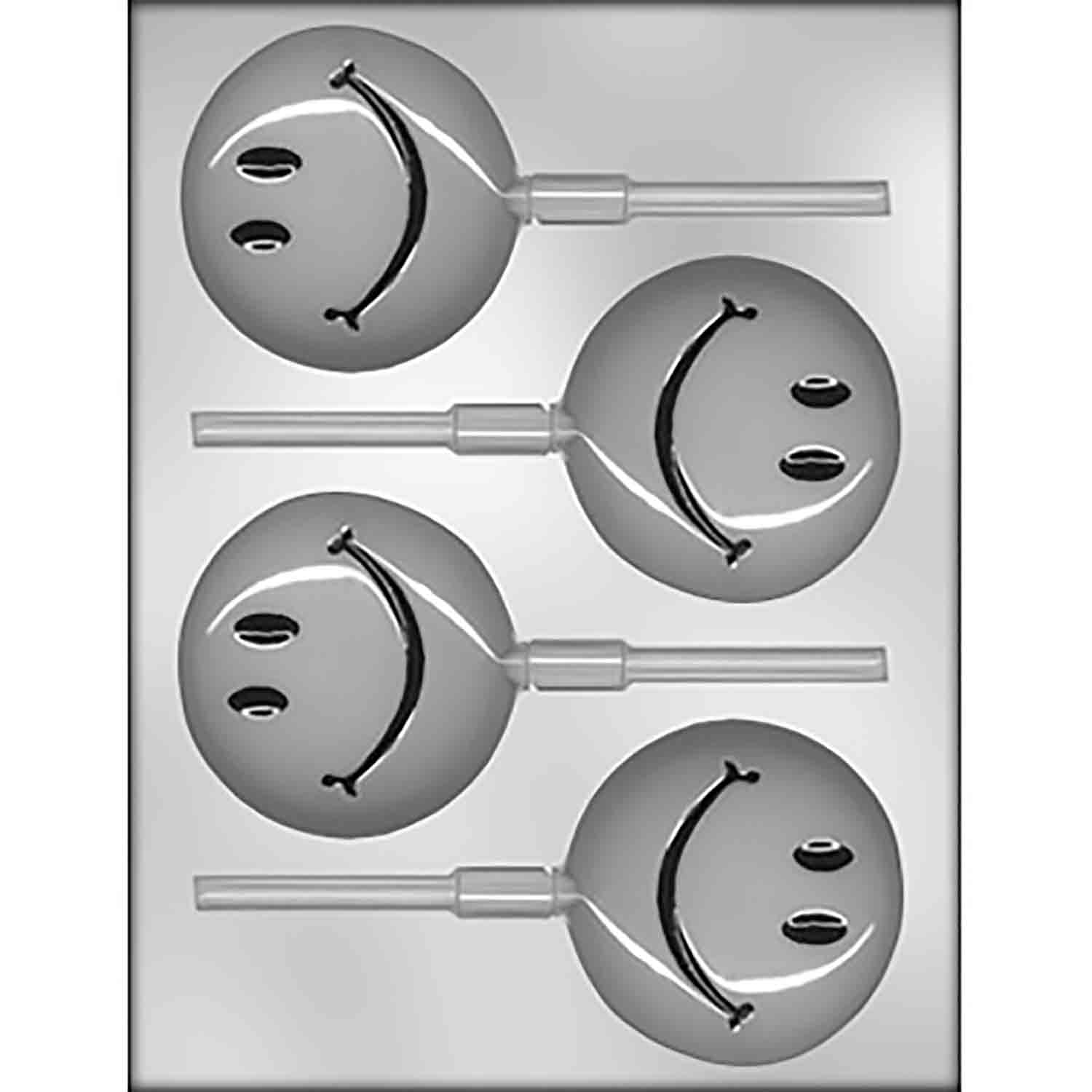 Happy Faces Silicone Chocolate Candy Mold - Country Kitchen