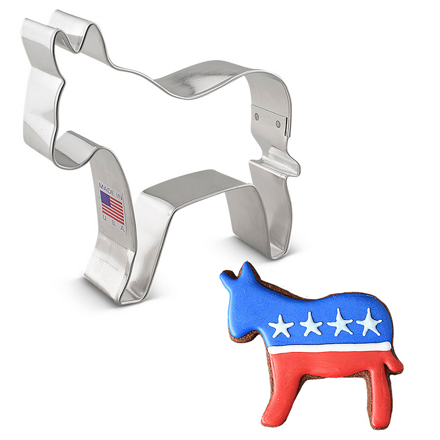 Democratic Donkey Cookie Cutter