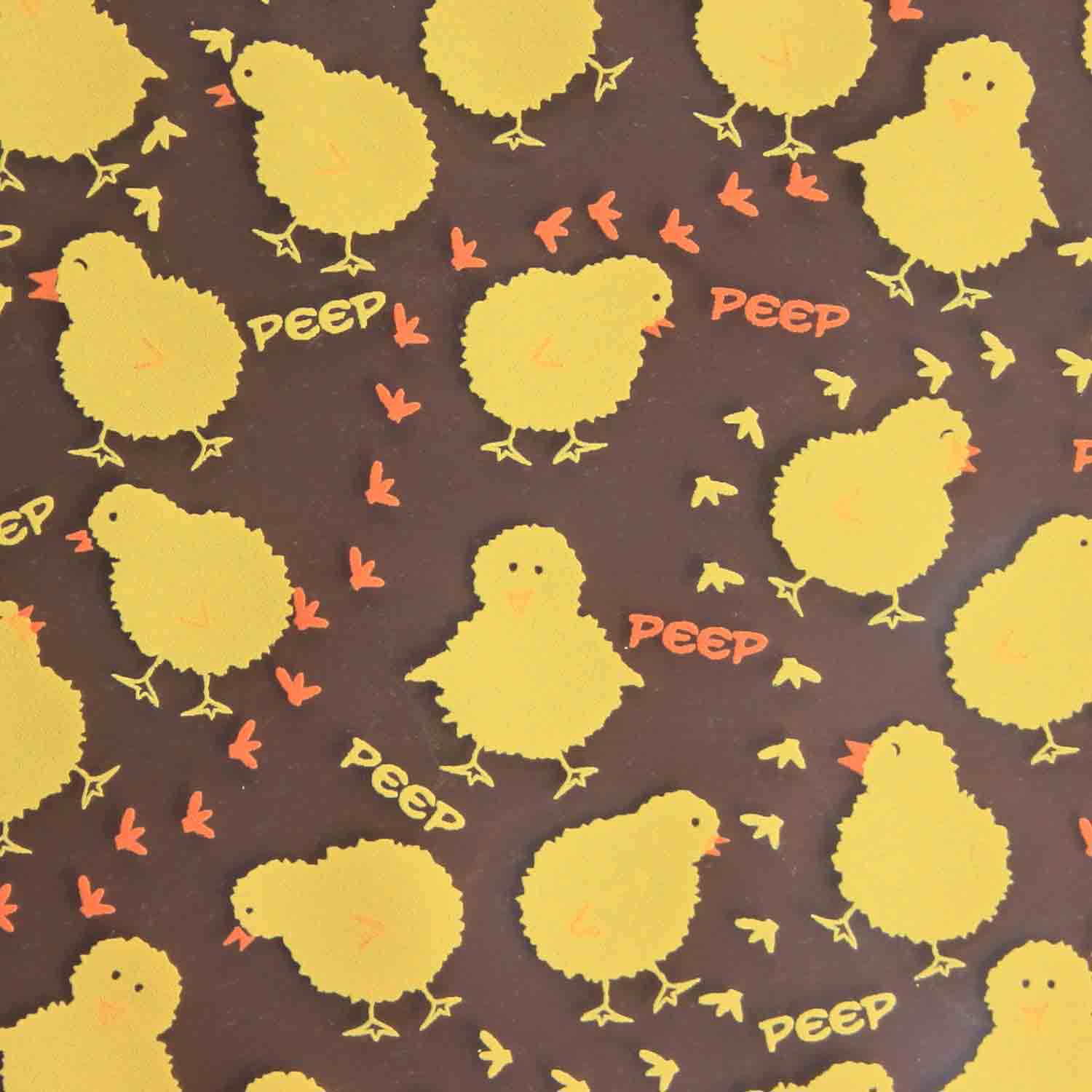 Chocolate Transfer Sheet- Chicks