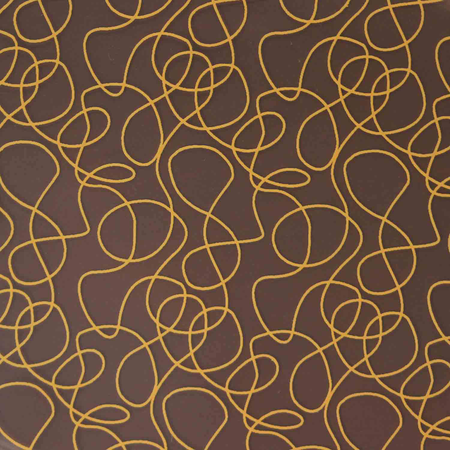 Chocolate Transfer Sheet - Gold String