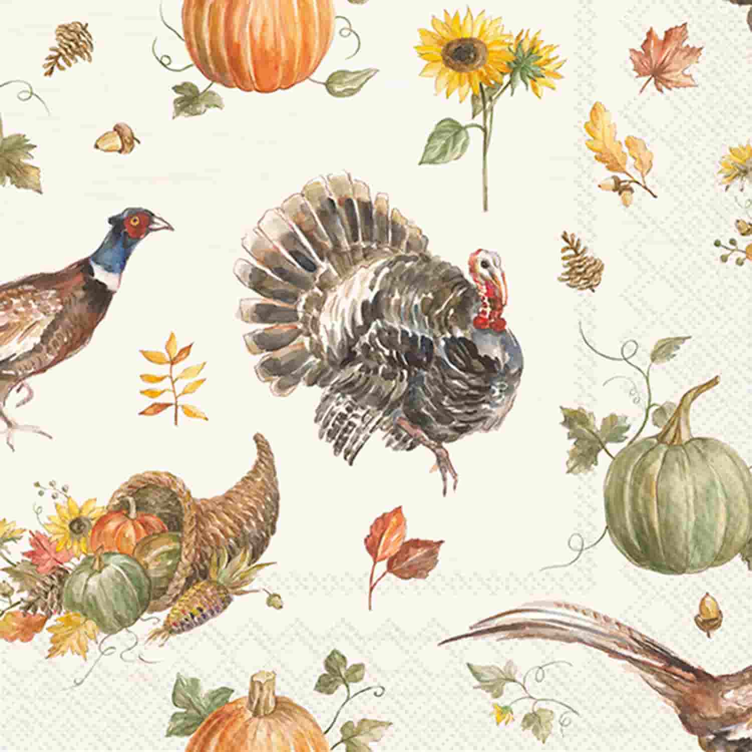 Happy Harvest Cocktail Napkins