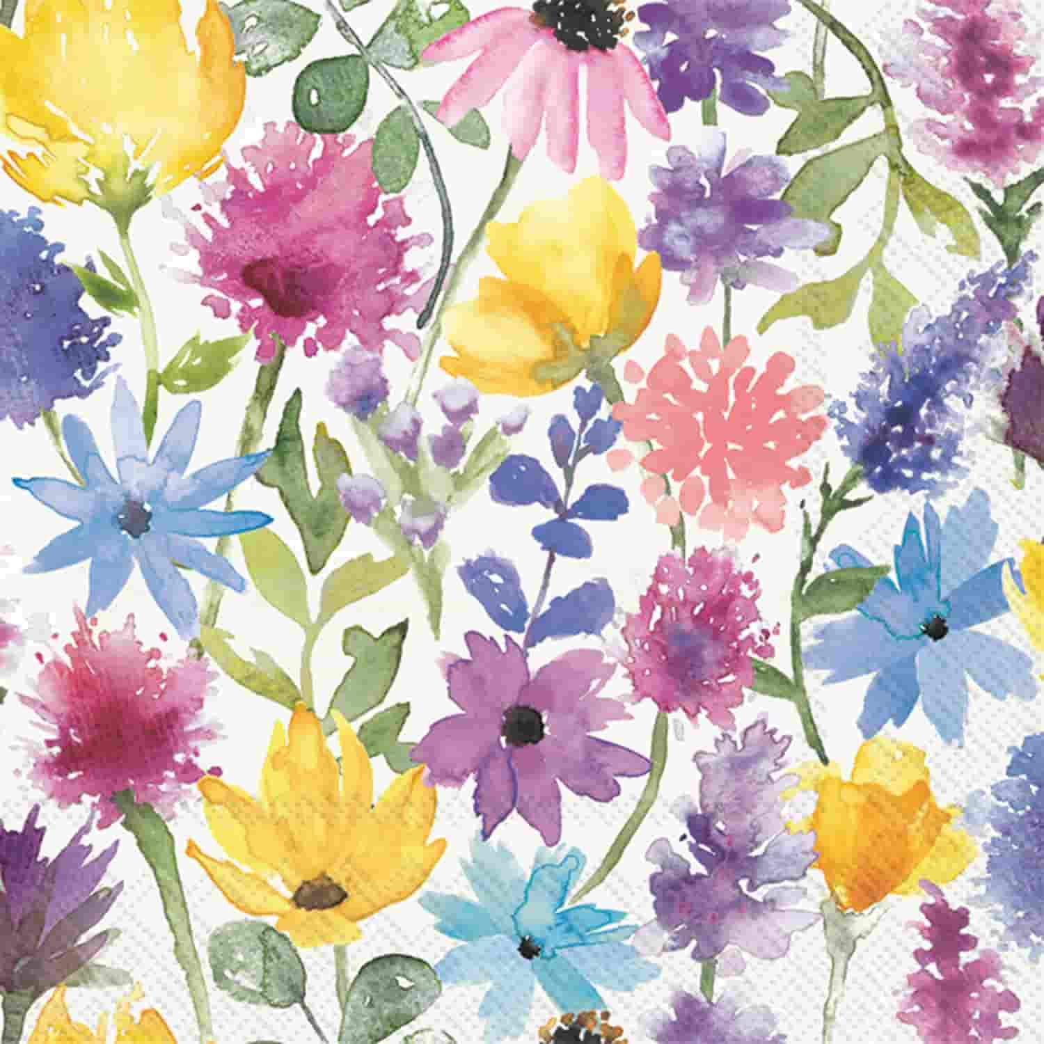 Summer Florals Cocktail Napkins