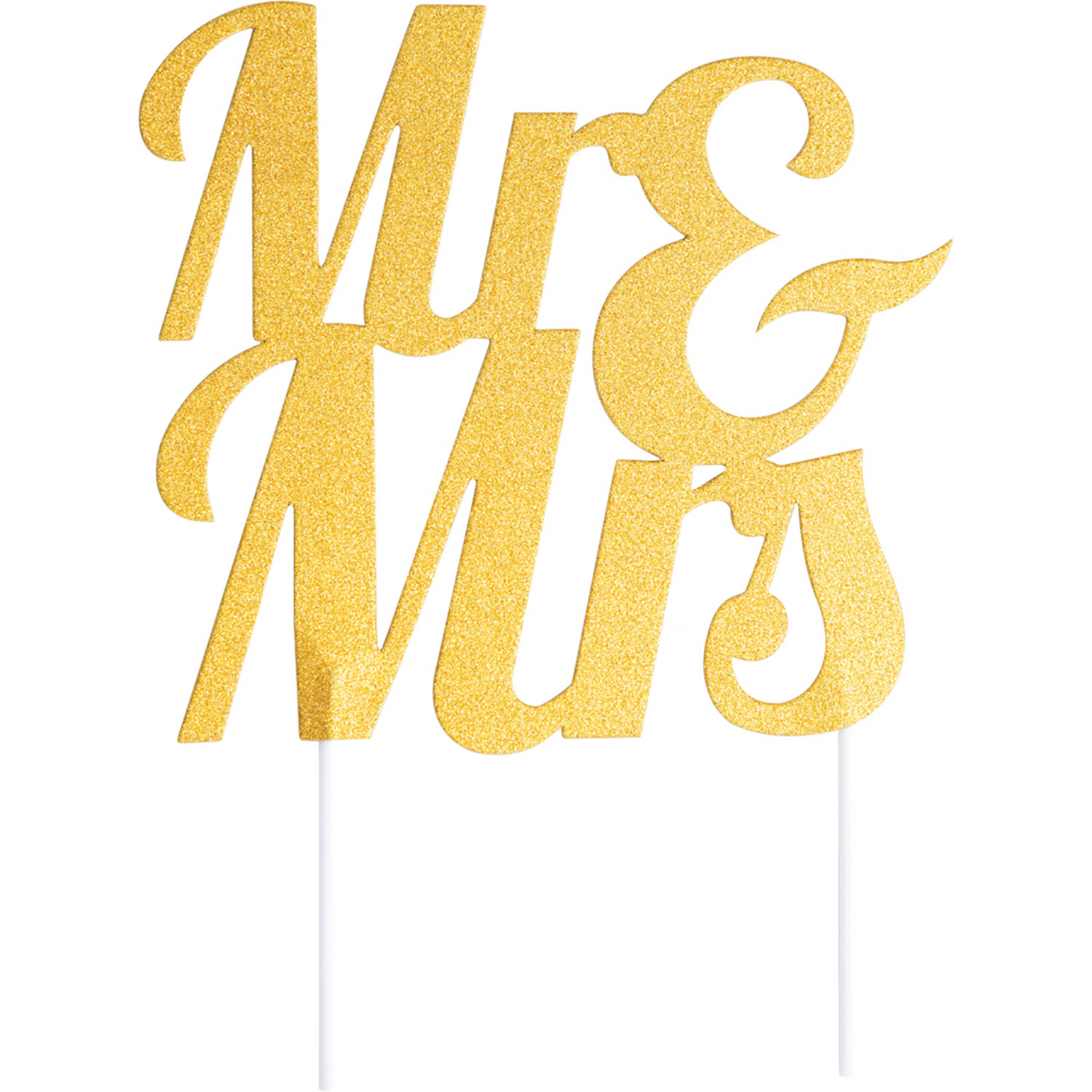 Mr & Mrs Wedding Cake Topper