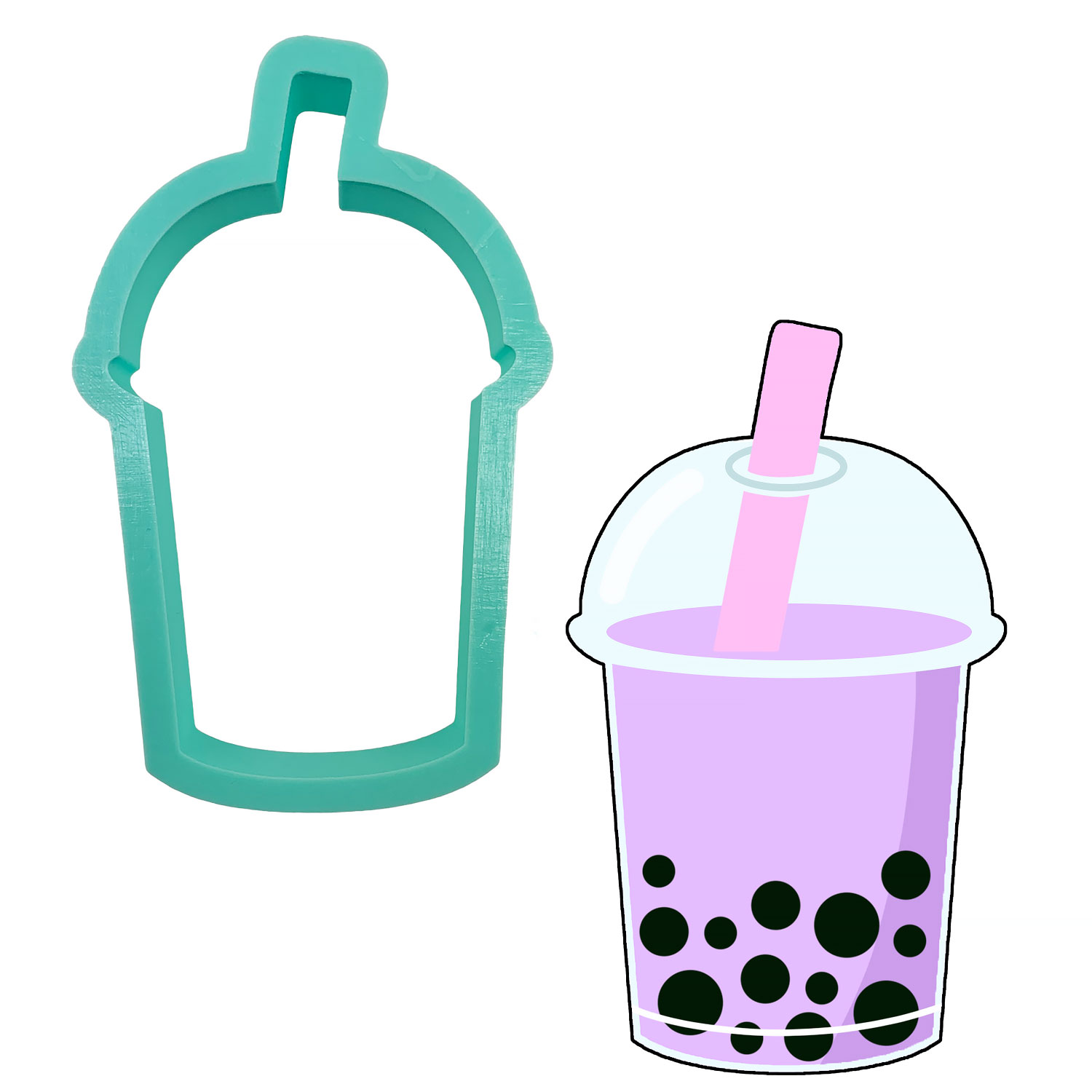 Bubble Tea Cookie Cutter