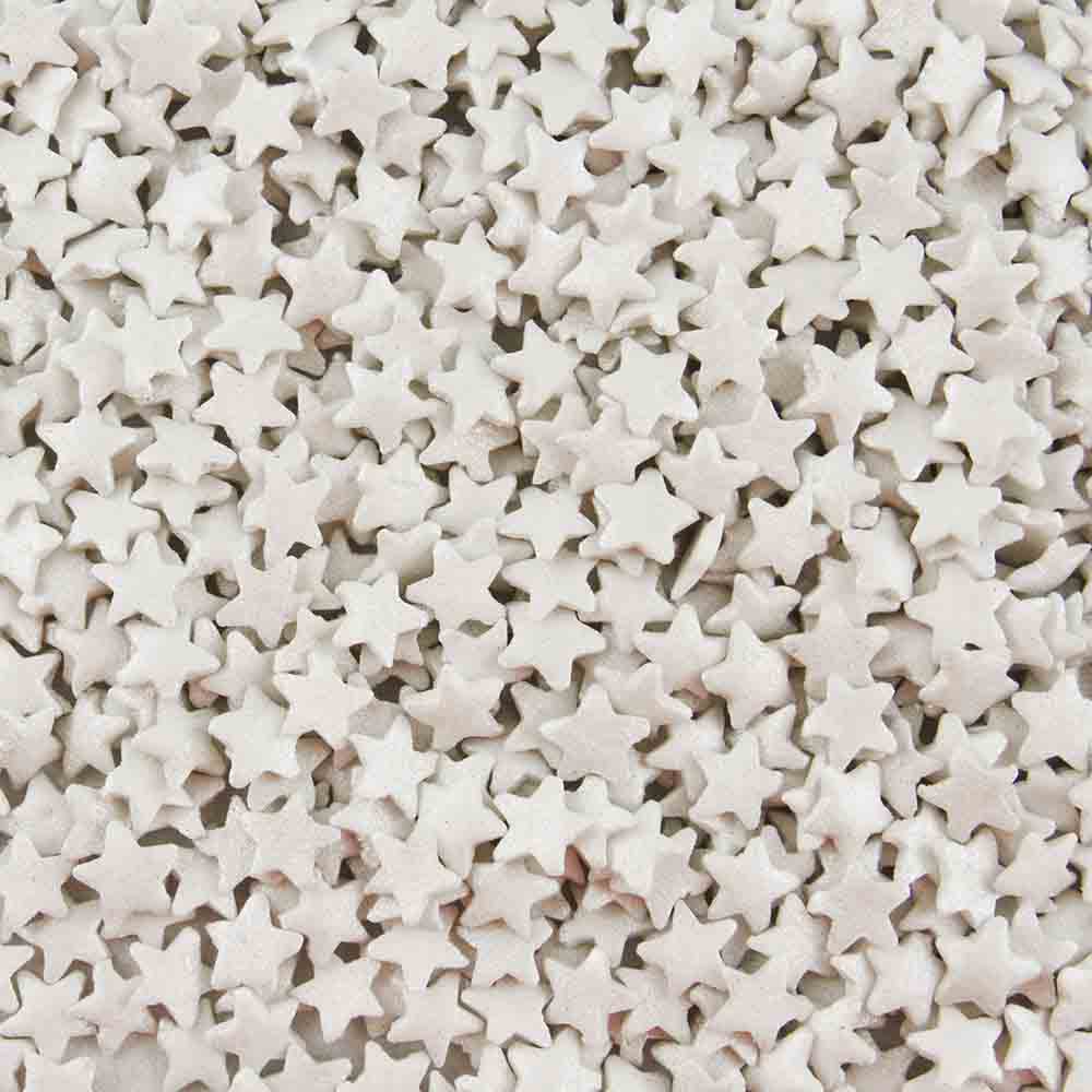 Silver Stars Shimmer Confetti Sprinkles - CM-9333 | Country Kitchen ...