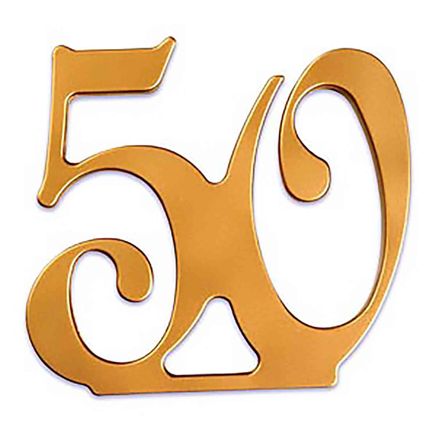 50th Anniversary Cake Topper | Country Kitchen SweetArt