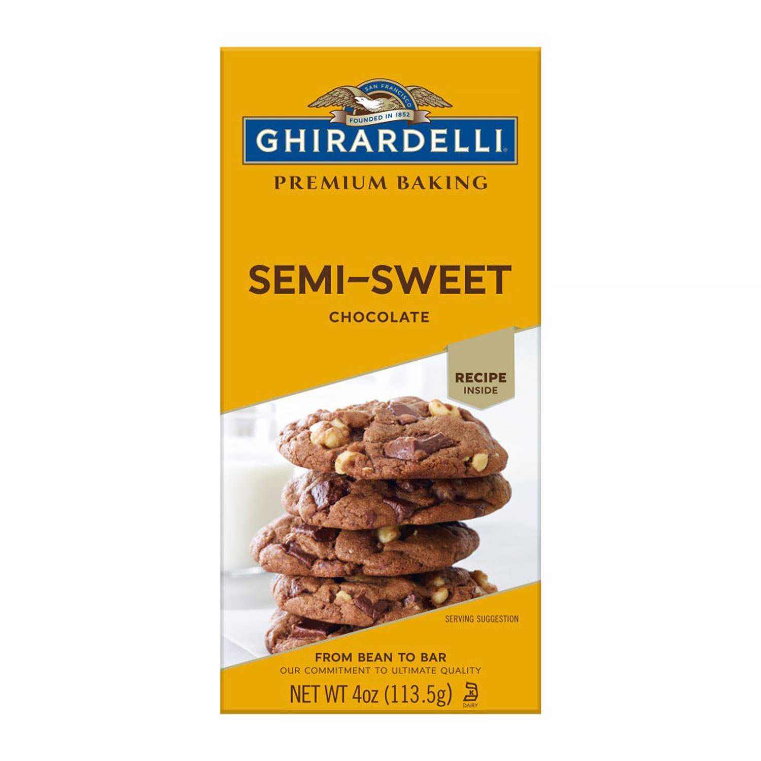 Ghirardelli Semi-Sweet Chocolate Baking Bar