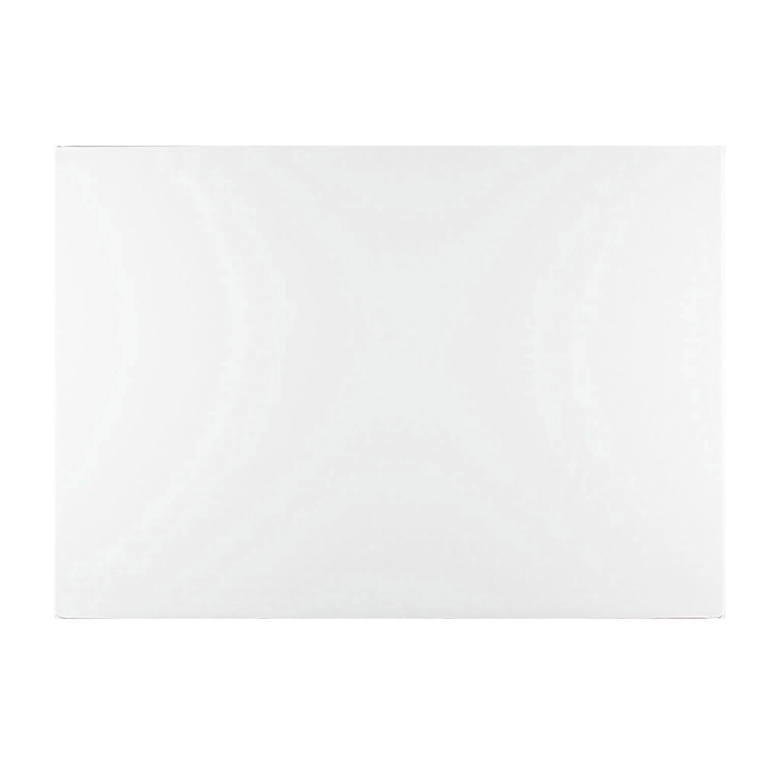 14 x 19 Rectangle White Foil Half Sheet Cake Drum - CKSA