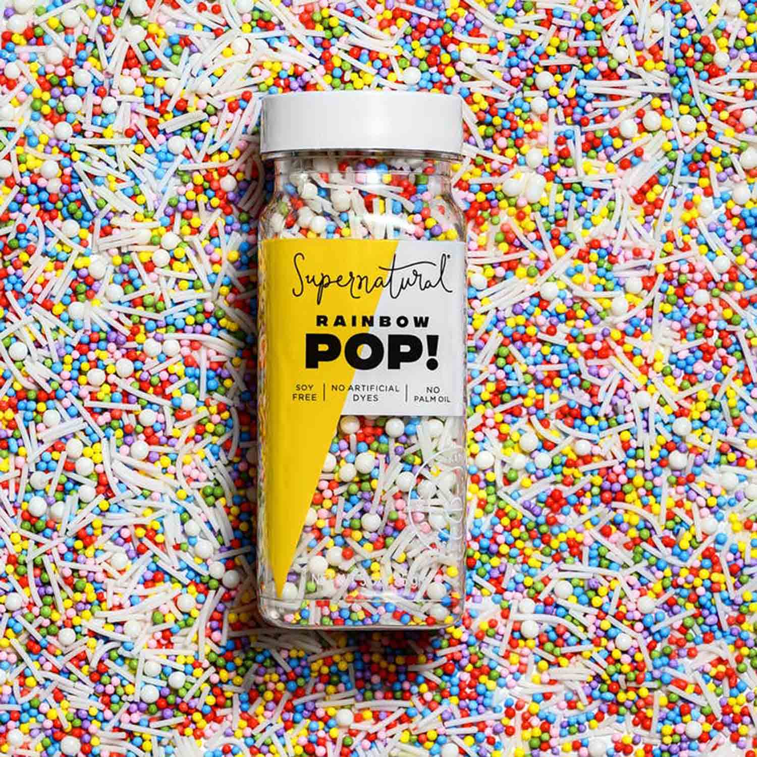 Supernatural Rainbow Pop Sprinkles - 3 oz