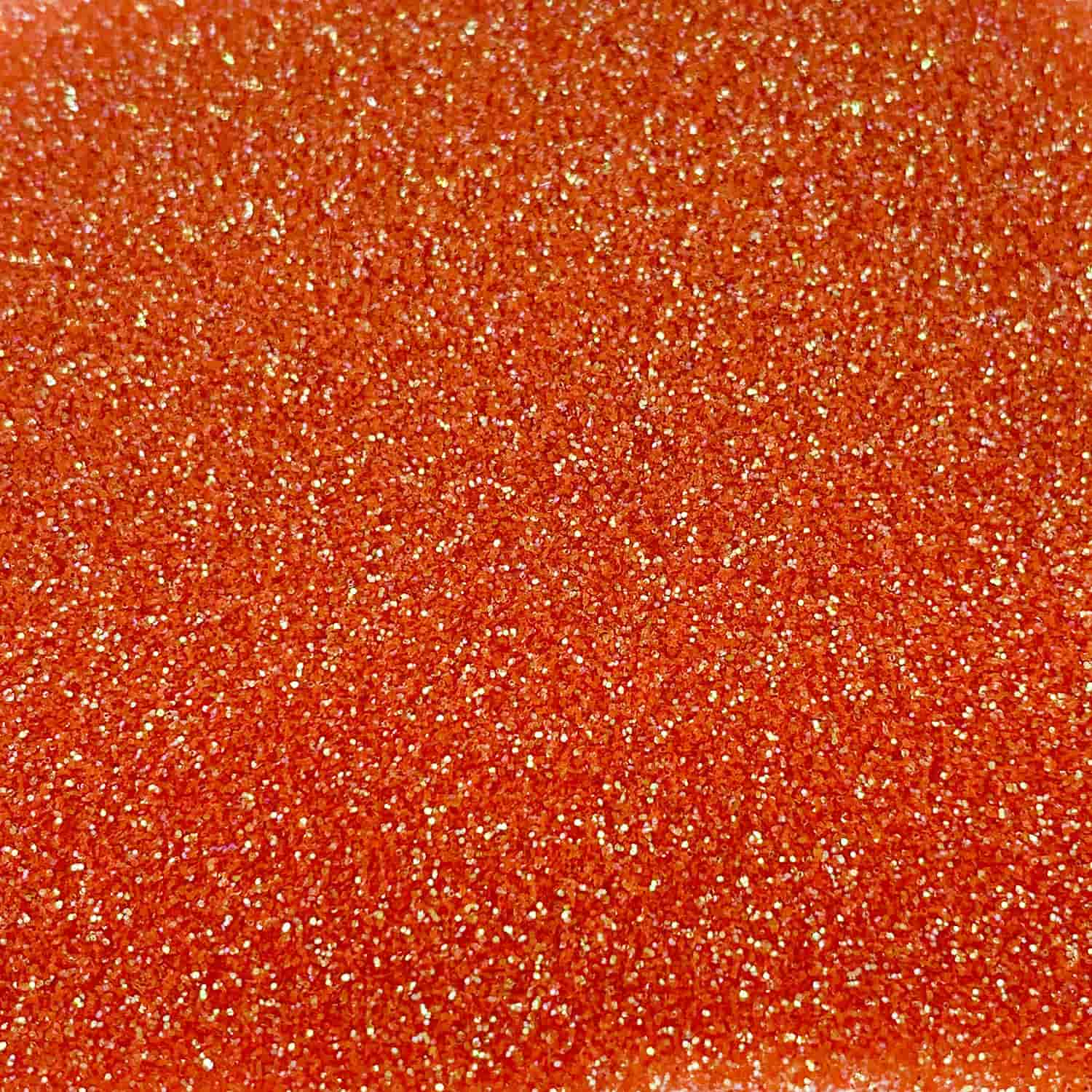 Pumpkin Orange Glitter Galaxy Dust