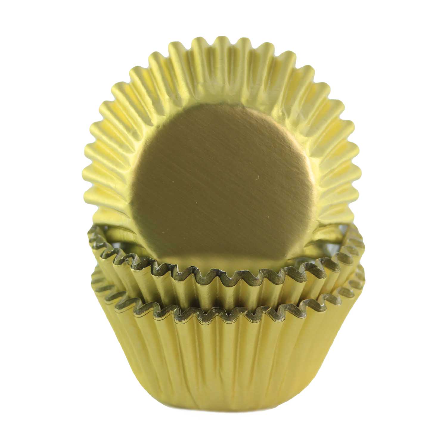 Gold Foil Mini Cupcake Liners