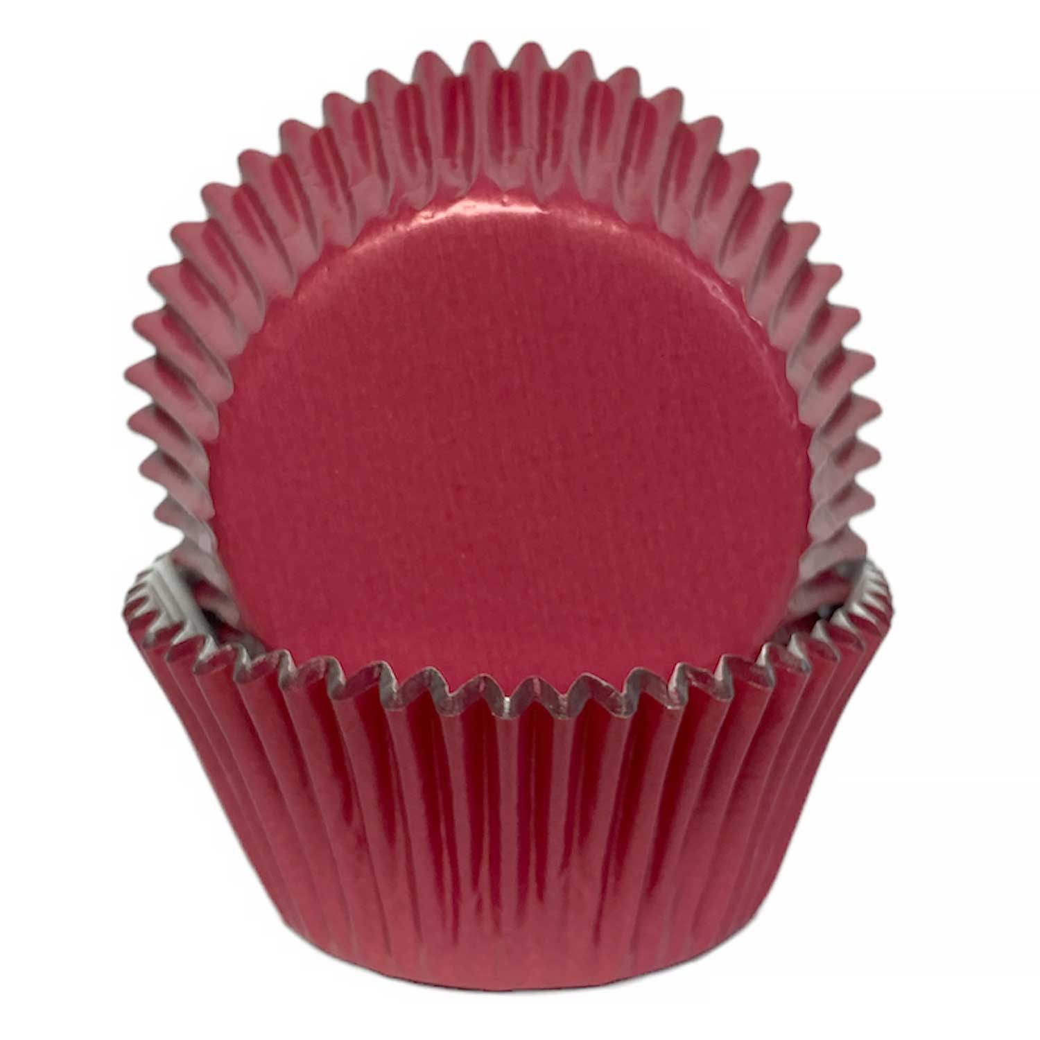 DARK PINK FOIL Cupcake Liners 