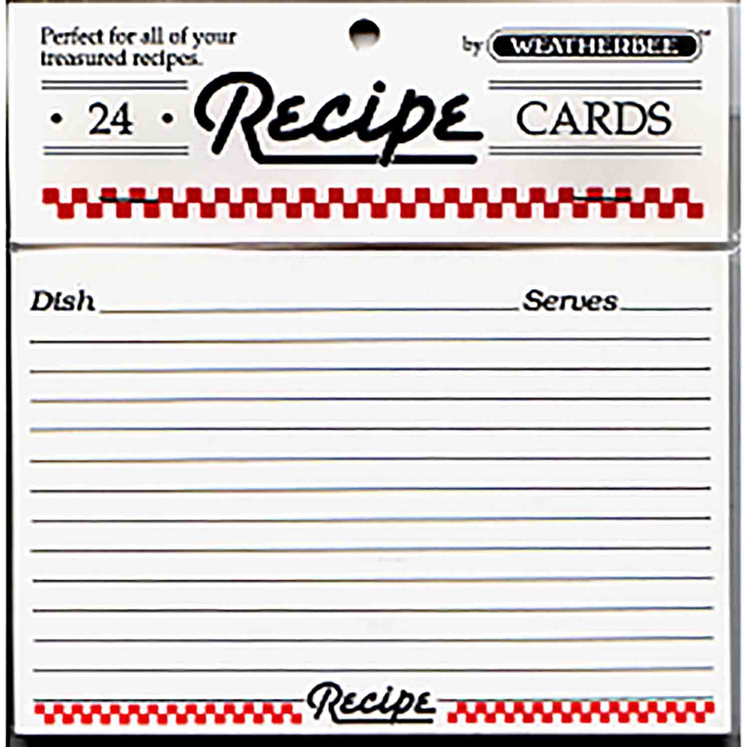 Recipe Cards-3 x 5"