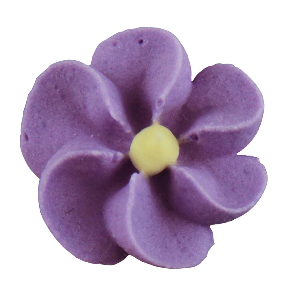 Royal Icing Flowers - Medium Violet - KC-8564P | Country Kitchen SweetArt