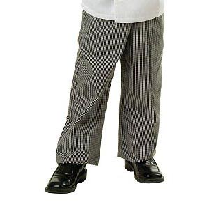 Kid's Checkered Baggy Chef Pants- Small - KNG-1281KS | Country Kitchen ...