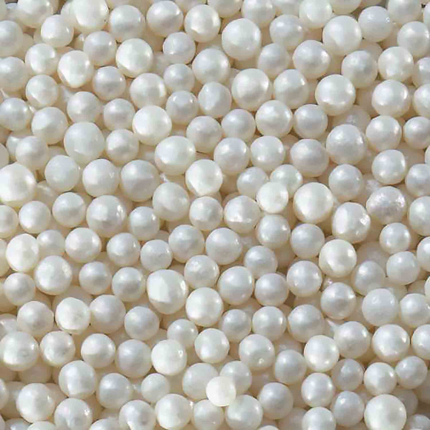 White Edible Pearls for Cake Decorating 5.1 OZ | White Sprinkles | Cake  Pearls Edible White | White Pearl Sprinkles | Kosher Certified White Sugar