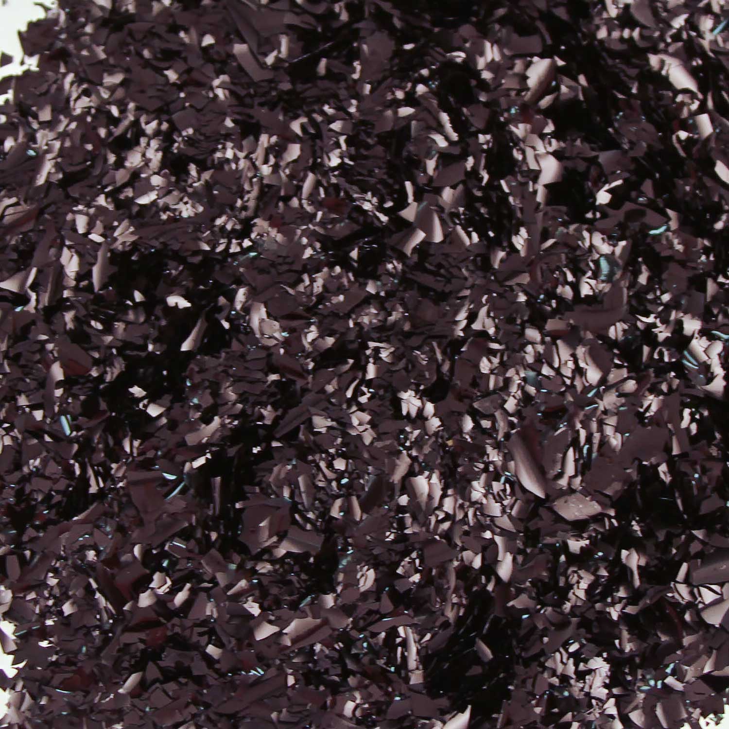 Edible Black Glitter Flakes