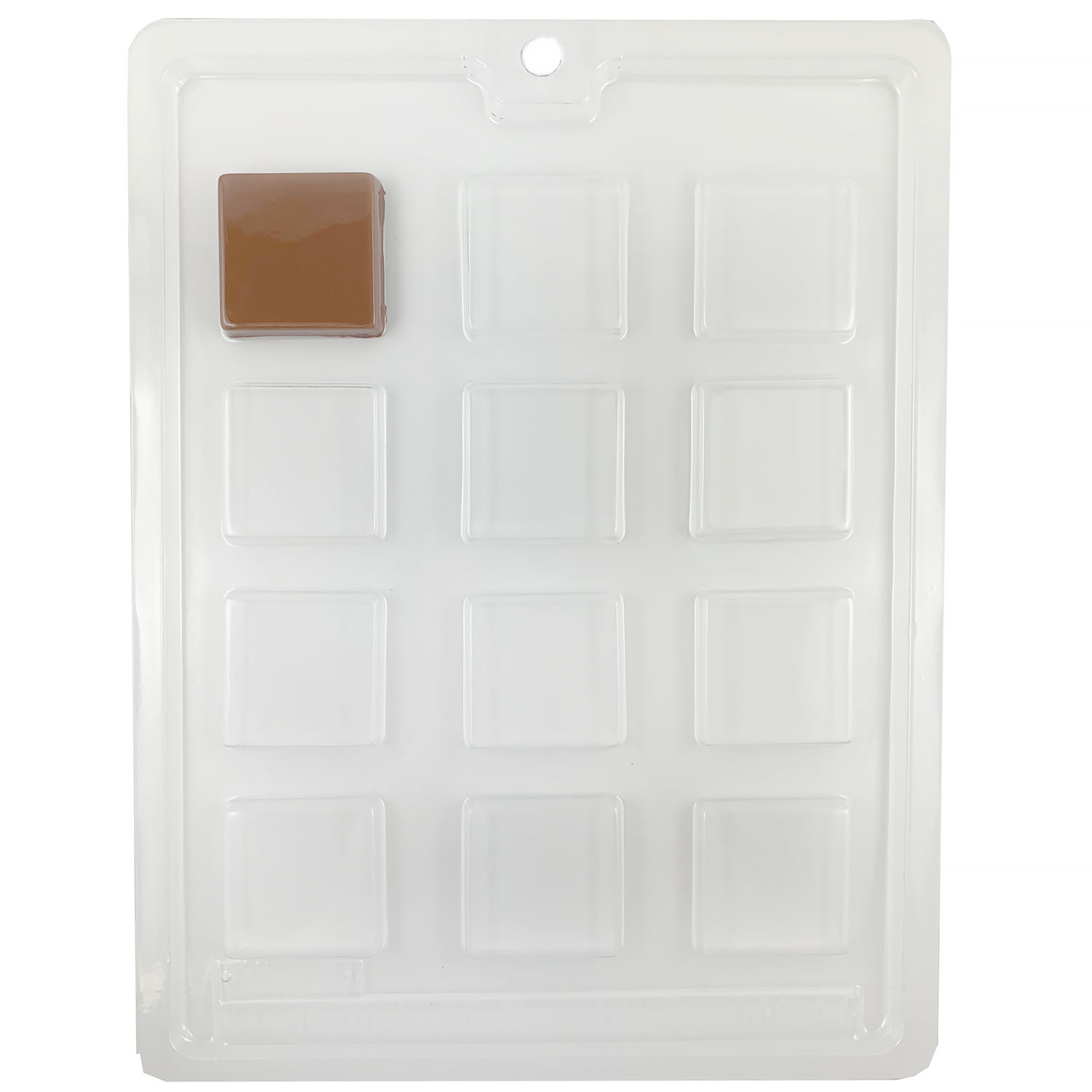 Candy Molds - Plain Square Mints