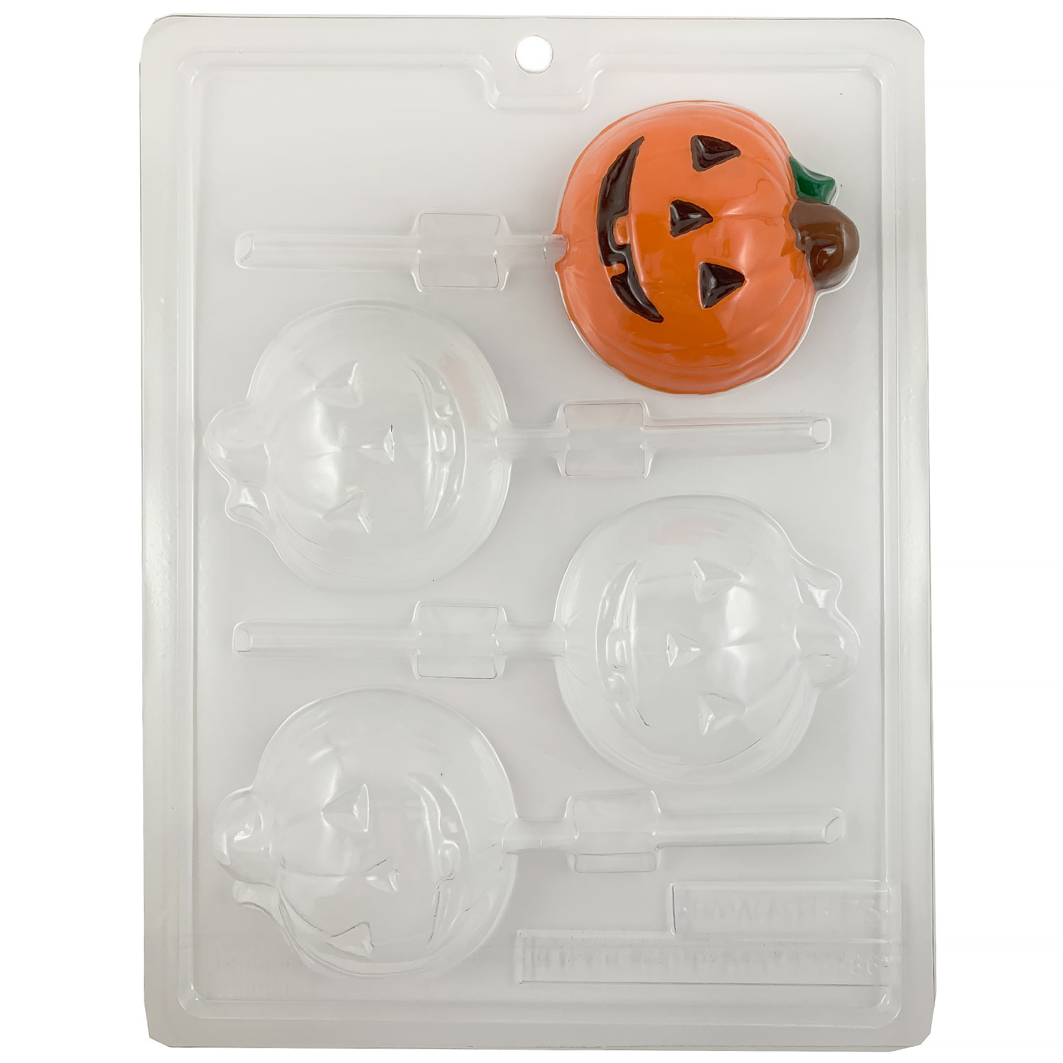 Jack O' Lantern Sucker Hard Candy Mold