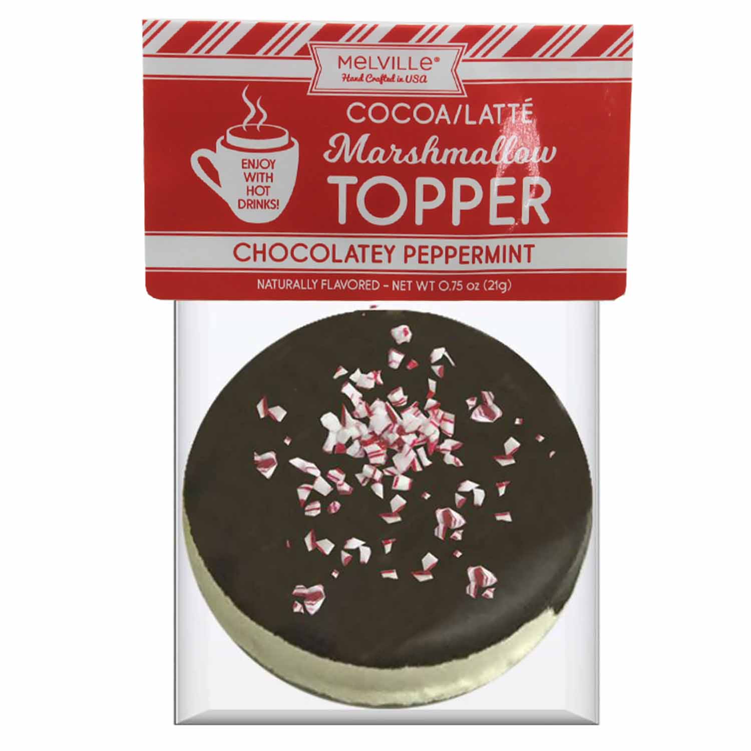 Melville Peppermint Marshmallow Hot Cocoa Toppers 4 Pack - World Market