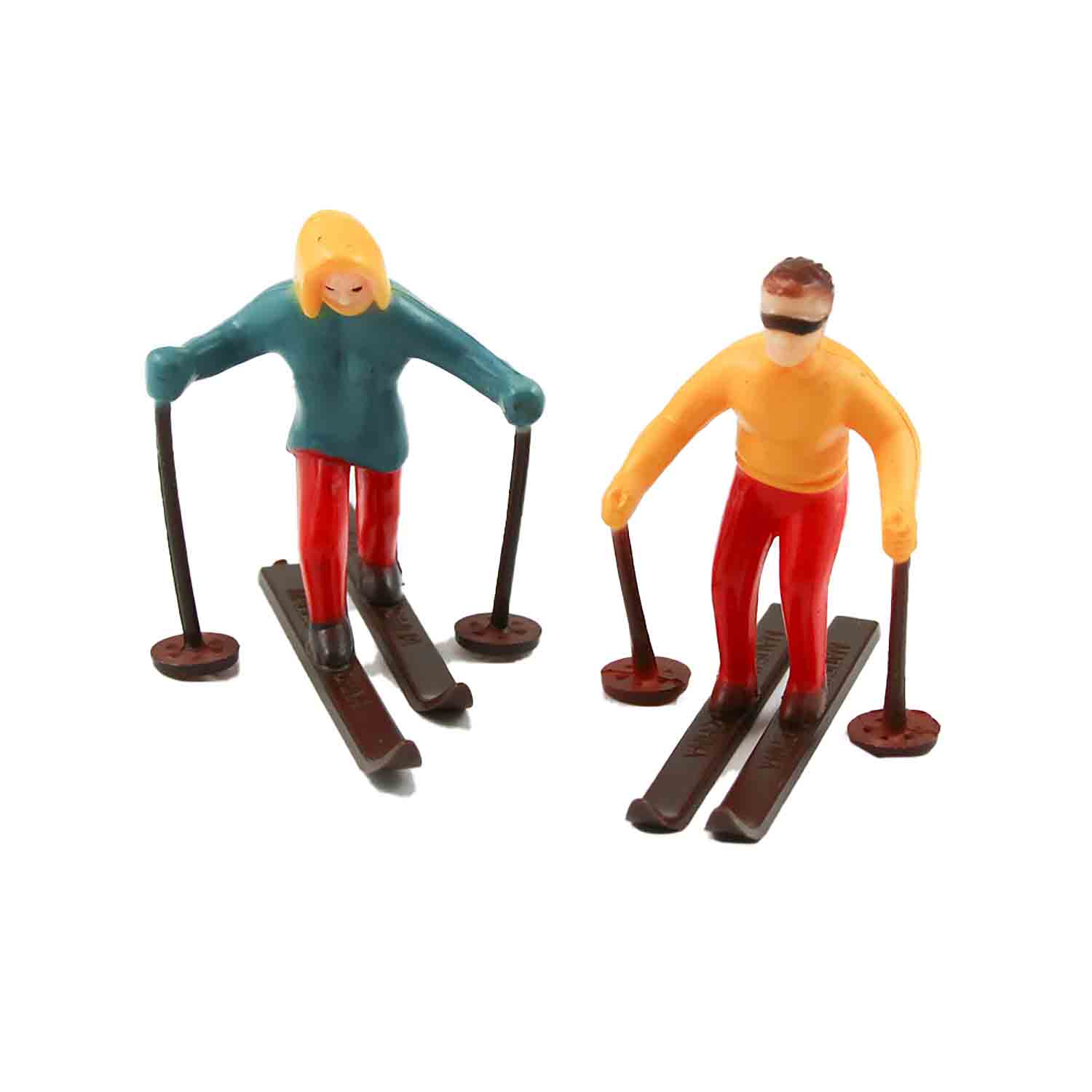 Skiers Cake Topper Set