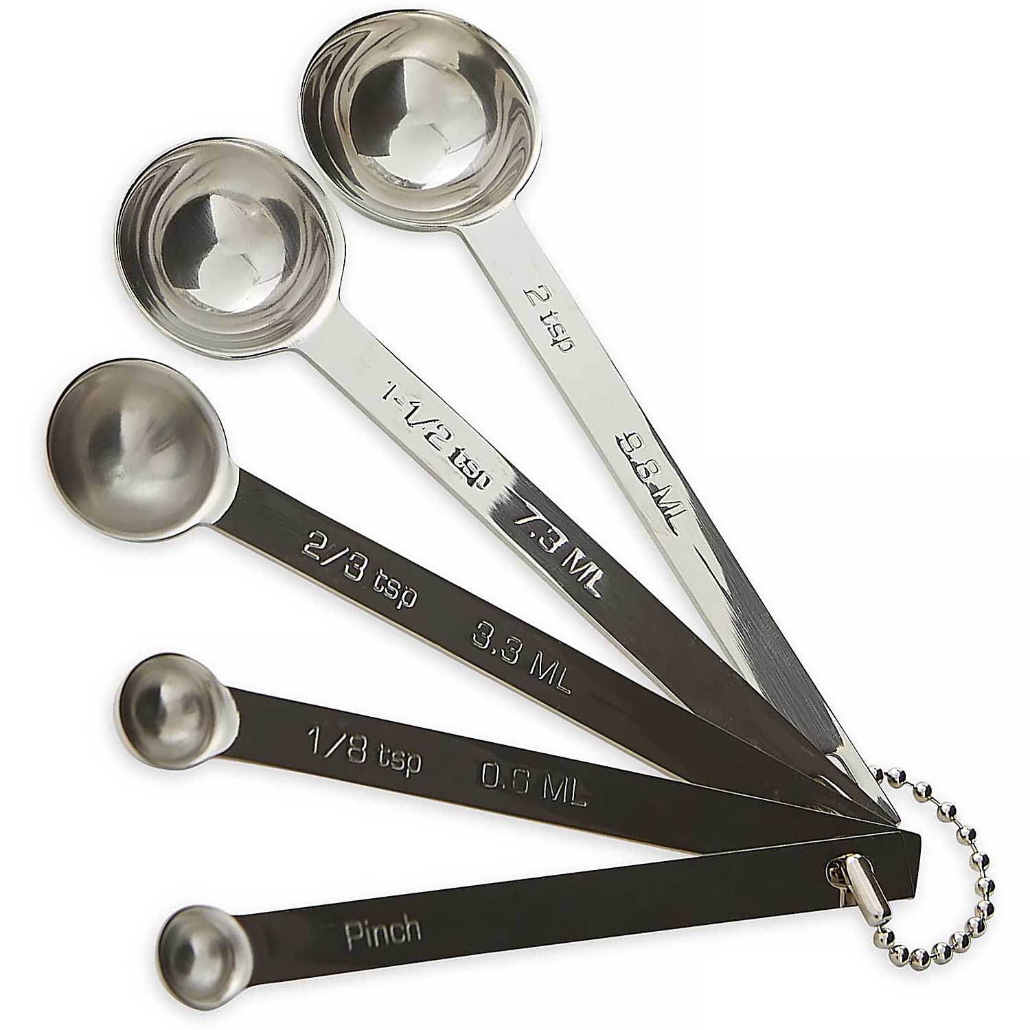 Stainless Steel Measuring Spoons - Round (Set of 4), Norpro
