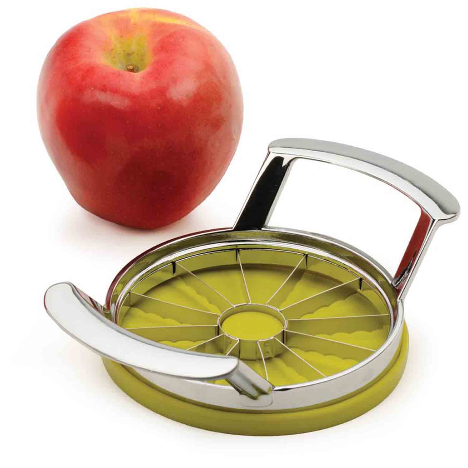 wooden apple corer slicer