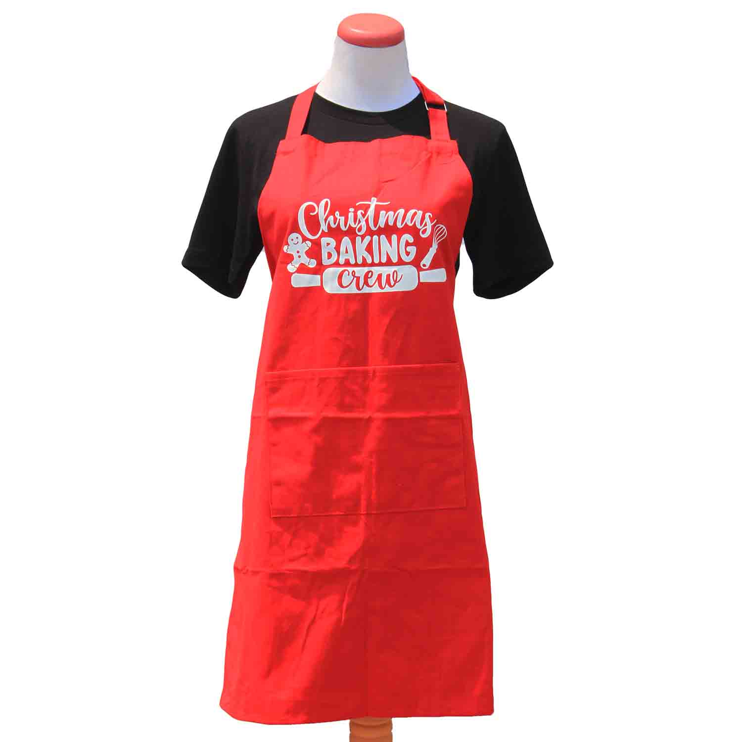 Christmas Baking Crew Apron- Adult – Summit Baking Supplies