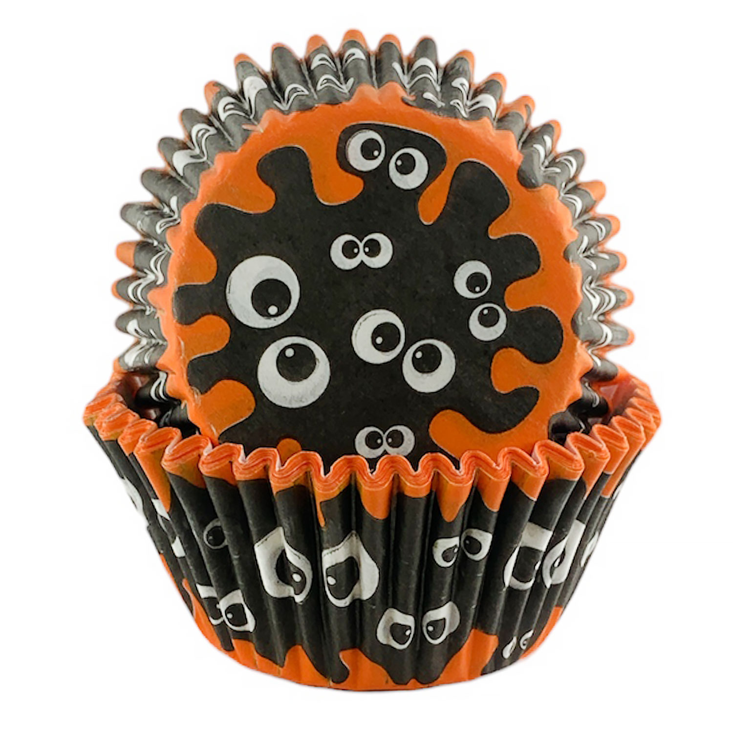 Shop Bulk Mini Cupcake Liners: Orange Foil Wholesale Cupcake