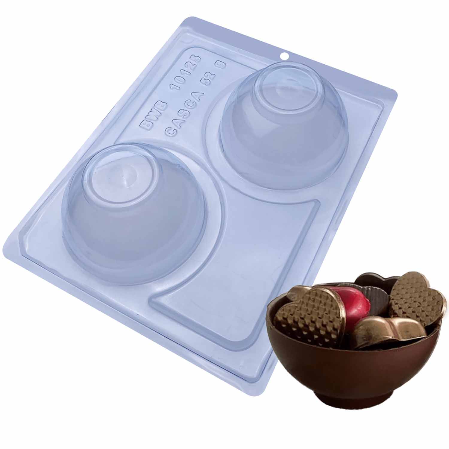 Lipstick Chocolate Mould in 3 Parts BWB 10160