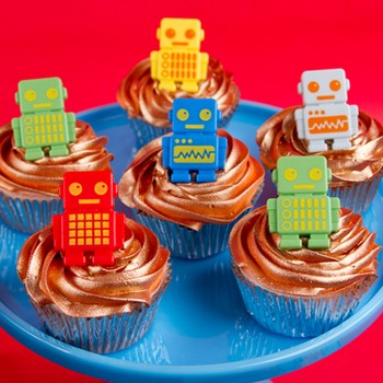 Robot Cupcakes